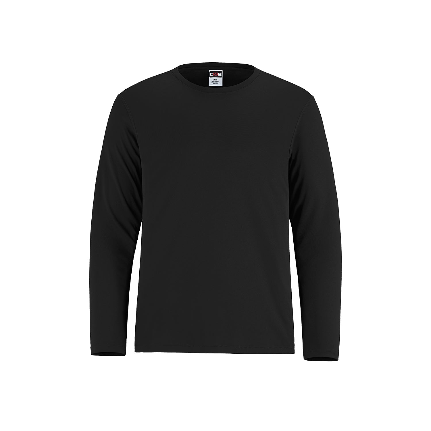 S05937 - Men's Long Sleeve Crew Neck Tee - DRY FIT